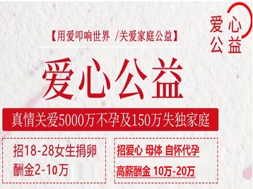 洞口捐卵助孕生子 爱心志愿者招募